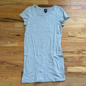GAP Heather Gray Tee Dress